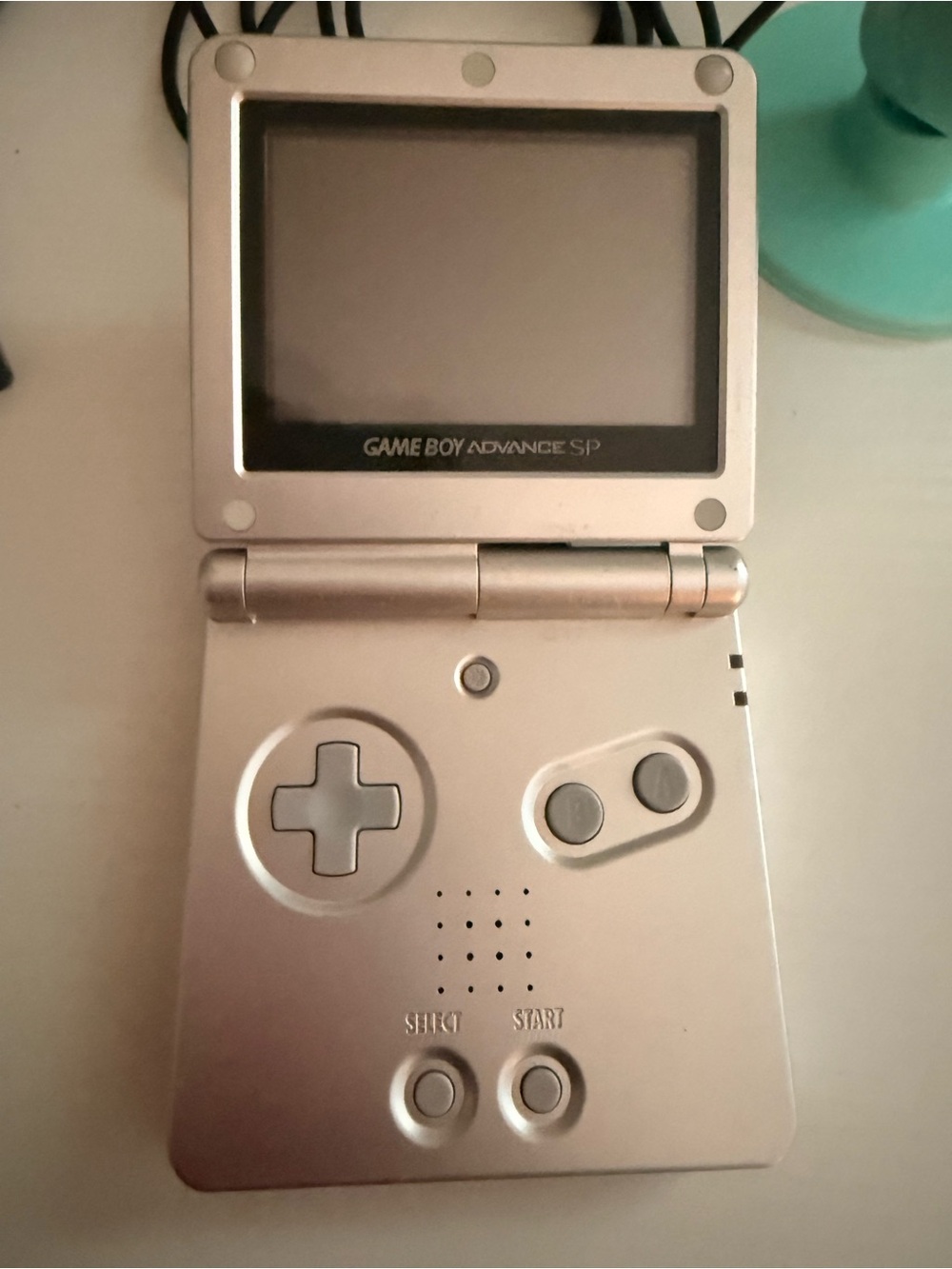 Nintendo Game Boy Advance SP - Silver Handheld Console and 2 games - Picture 4 of 11
